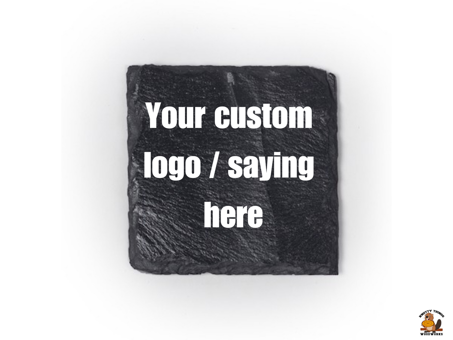 Wholesale Personalized Slate Coasters - Crafted to Your Imagination - Set of 4