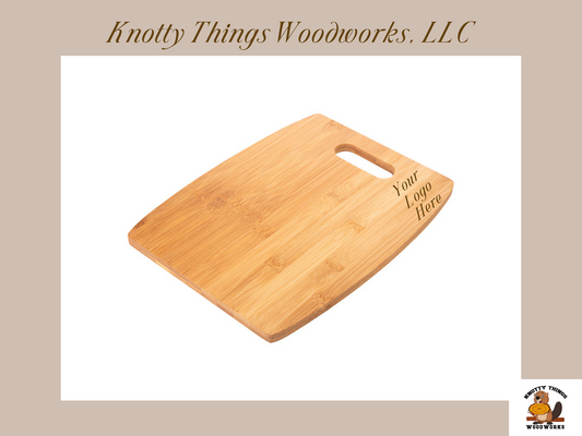 Wholesale Arc-Shaped Bamboo Cutting Board - Custom