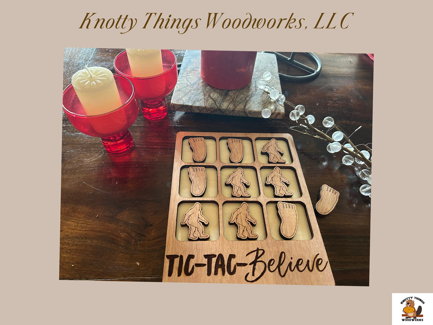 Wholesale Tic Tac Toe Board Game - Believe Edition