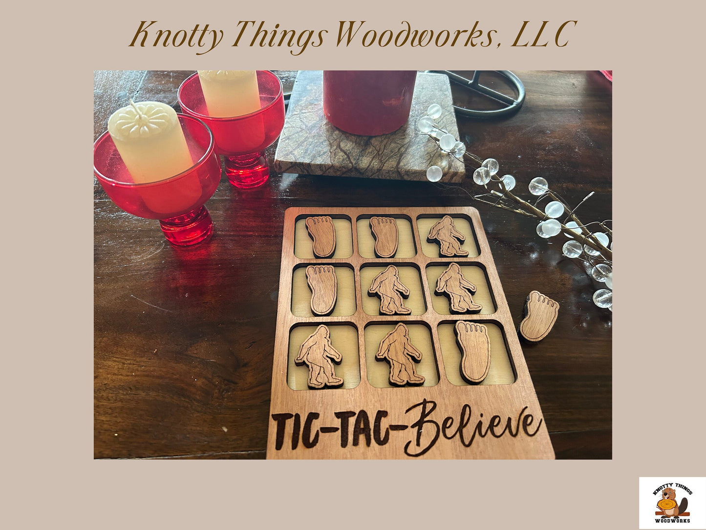 Wholesale Tic Tac Toe Board Game - Believe Edition