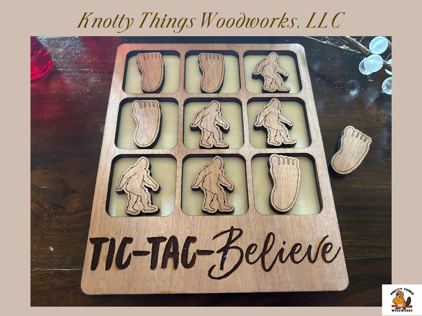 Wholesale Tic Tac Toe Board Game - Believe Edition