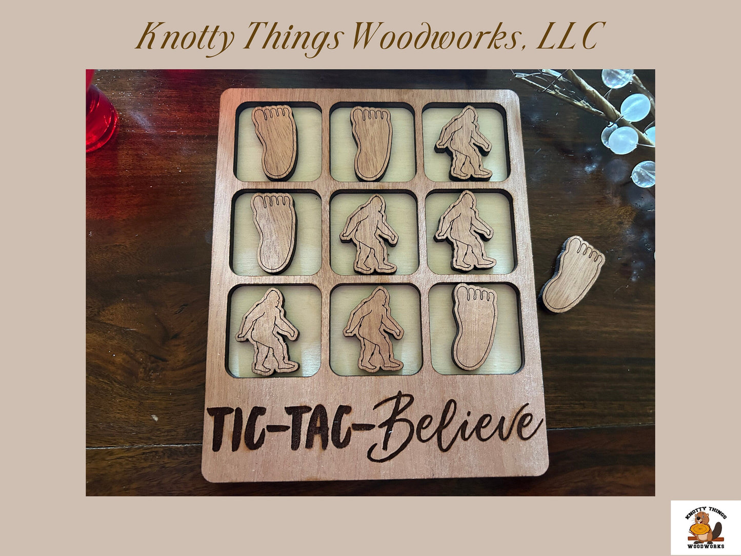 Wholesale Tic Tac Toe Board Game - Believe Edition